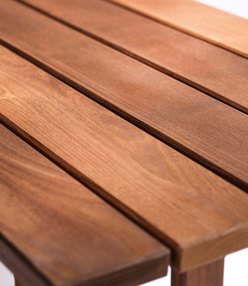 FDB Møbler M15 - Ermelunden - Bench W/O Backrest Thermo Ash Nature Oiled by Børge Mogensen