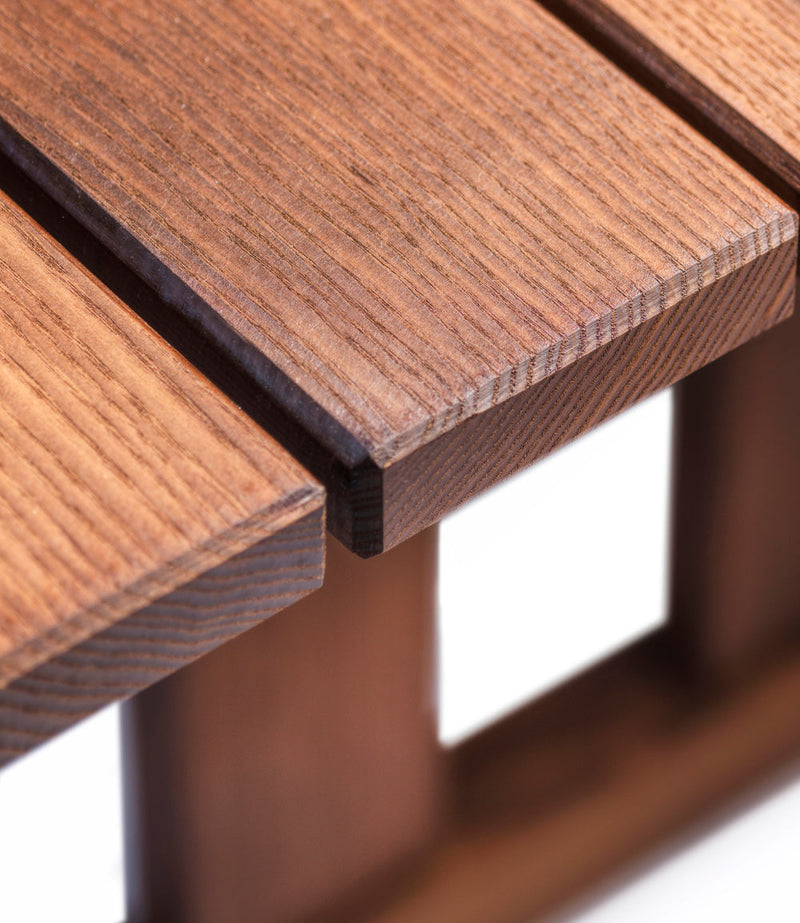 FDB Møbler M15 - Ermelunden - Bench W/O Backrest Thermo Ash Nature Oiled by Børge Mogensen