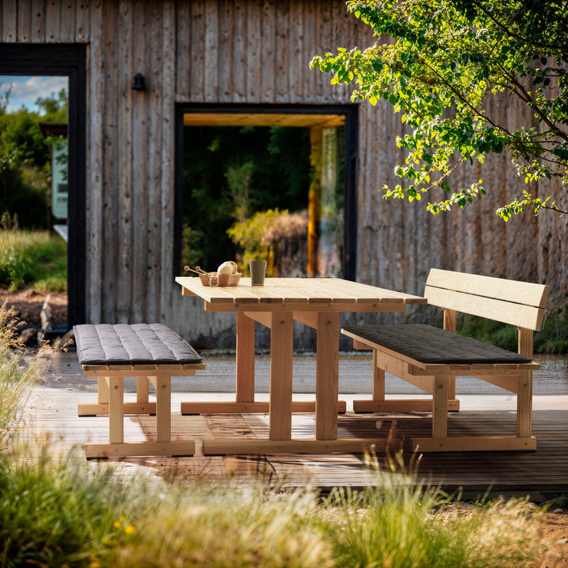 FDB Møbler M16 - Ermelunden - Bench With Backrest Pine Nature Oiled by Børge Mogensen