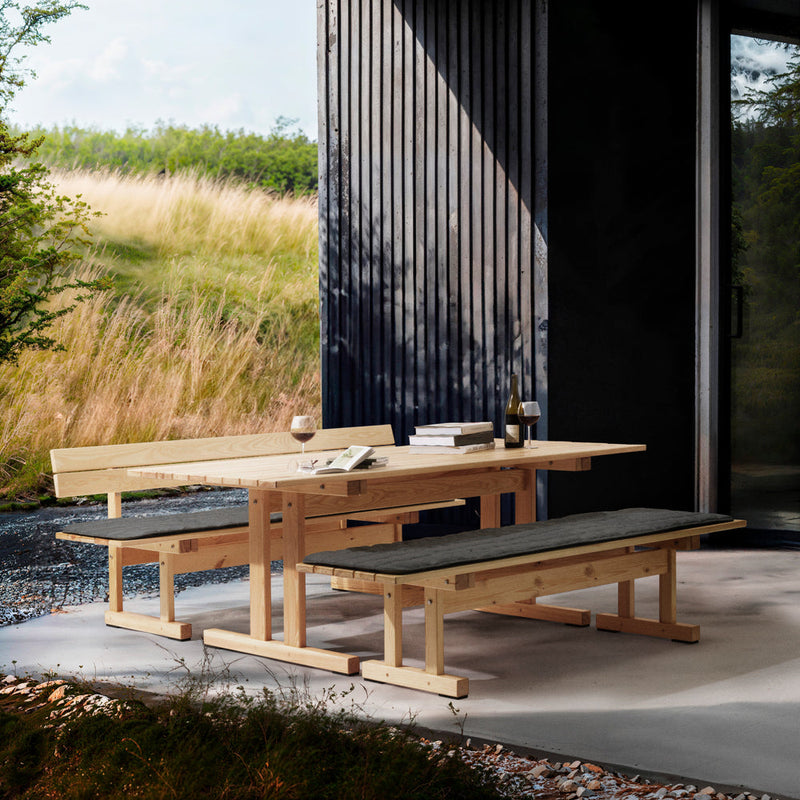 FDB Møbler M16 - Ermelunden - Bench With Backrest Pine Nature Oiled by Børge Mogensen
