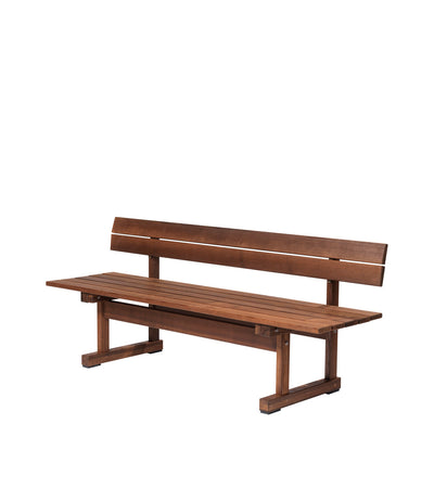 FDB Møbler M16 - Ermelunden - Bench With Backrest Thermo Ash Nature Oiled by Børge Mogensen