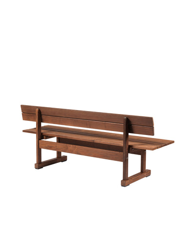 FDB Møbler M16 - Ermelunden - Bench With Backrest Thermo Ash Nature Oiled by Børge Mogensen