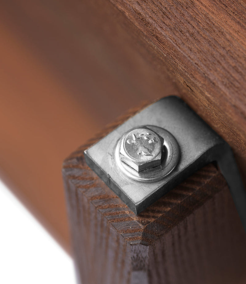 FDB Møbler M16 - Ermelunden - Bench With Backrest Thermo Ash Nature Oiled by Børge Mogensen
