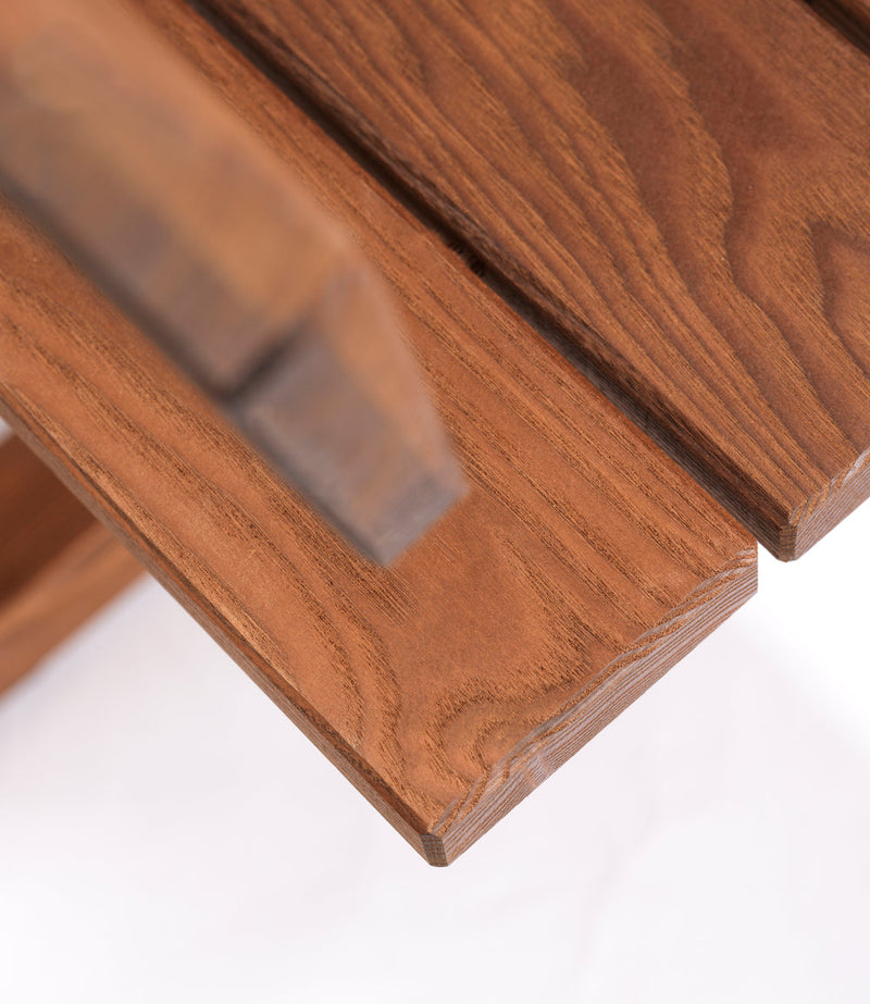 FDB Møbler M16 - Ermelunden - Bench With Backrest Thermo Ash Nature Oiled by Børge Mogensen