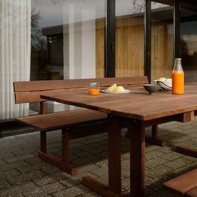FDB Møbler M17 - Ermelunden - Garden Table Thermo Ash Nature Oiled by Børge Mogensen
