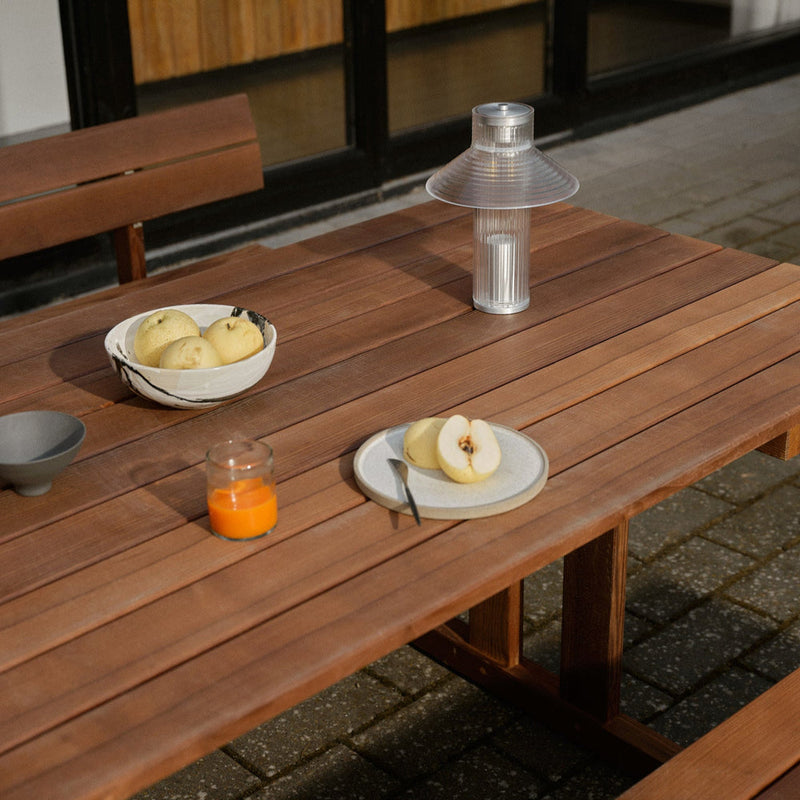 FDB Møbler M17 - Ermelunden - Garden Table Thermo Ash Nature Oiled by Børge Mogensen