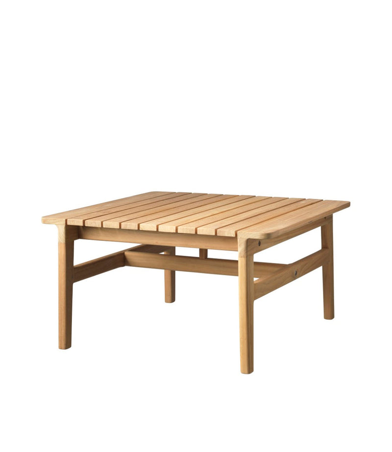 FDB Møbler M19 - Sammen - Lounge Table 61.5 x 61.5 x 33 cm Teak Solid Nature Oiled by Thomas E. Alken
