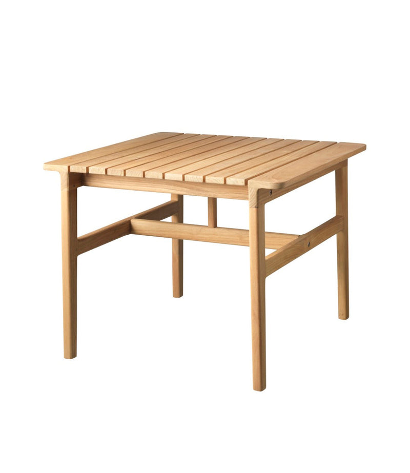 FDB Møbler M19 - Sammen - Lounge Table 61.5 x 61.5 x 48 cm Teak Solid Nature Oiled by Thomas E. Alken