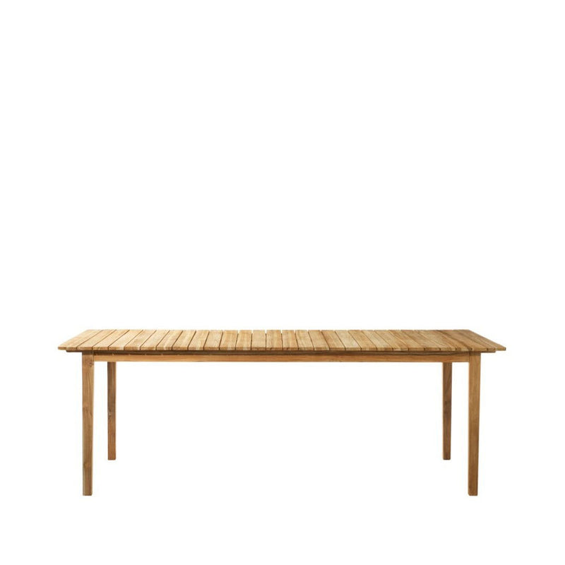 FDB Møbler M2 - Sammen - Garden Table Teak Solid Nature Oiled by Thomas E. Alken