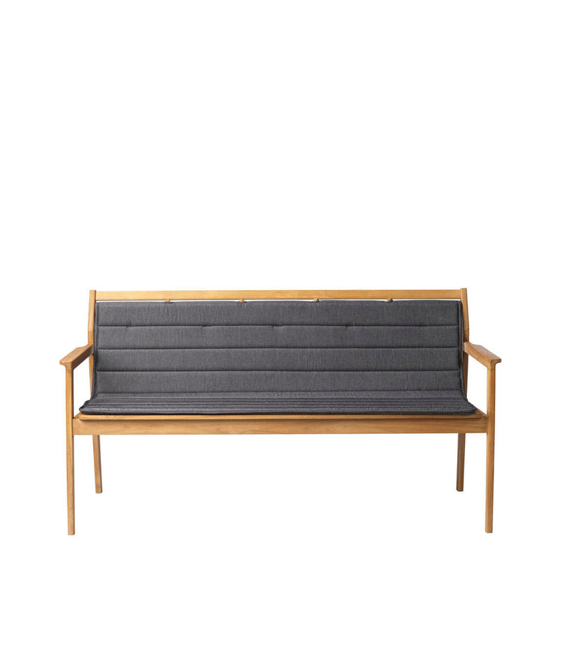 FDB Møbler M22 - Sammen - Seat cushionFor M11 3 Person bench w. back restAntracitgrey( by Thomas E. Alken