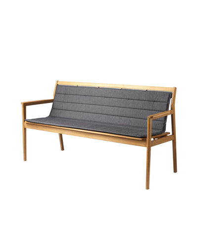FDB Møbler M22 - Sammen - Seat cushionFor M11 3 Person bench w. back restAntracitgrey( by Thomas E. Alken