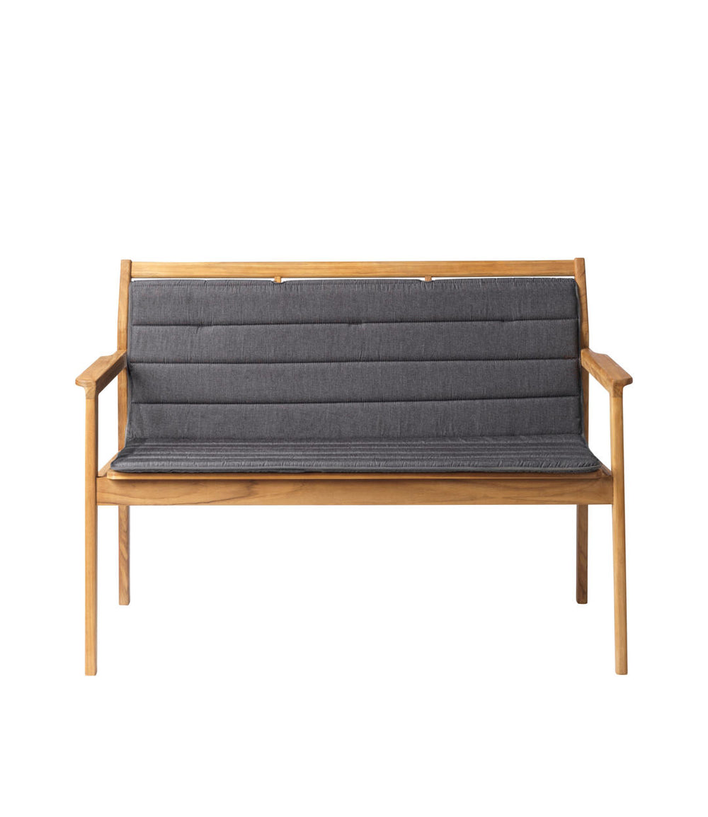 FDB Møbler M22 - Sammen - Seat cushionFor M12 2. Person bench w. back restAntracitgrey( by Thomas E. Alken