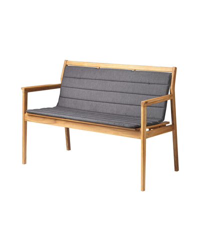 FDB Møbler M22 - Sammen - Seat cushionFor M12 2. Person bench w. back restAntracitgrey( by Thomas E. Alken