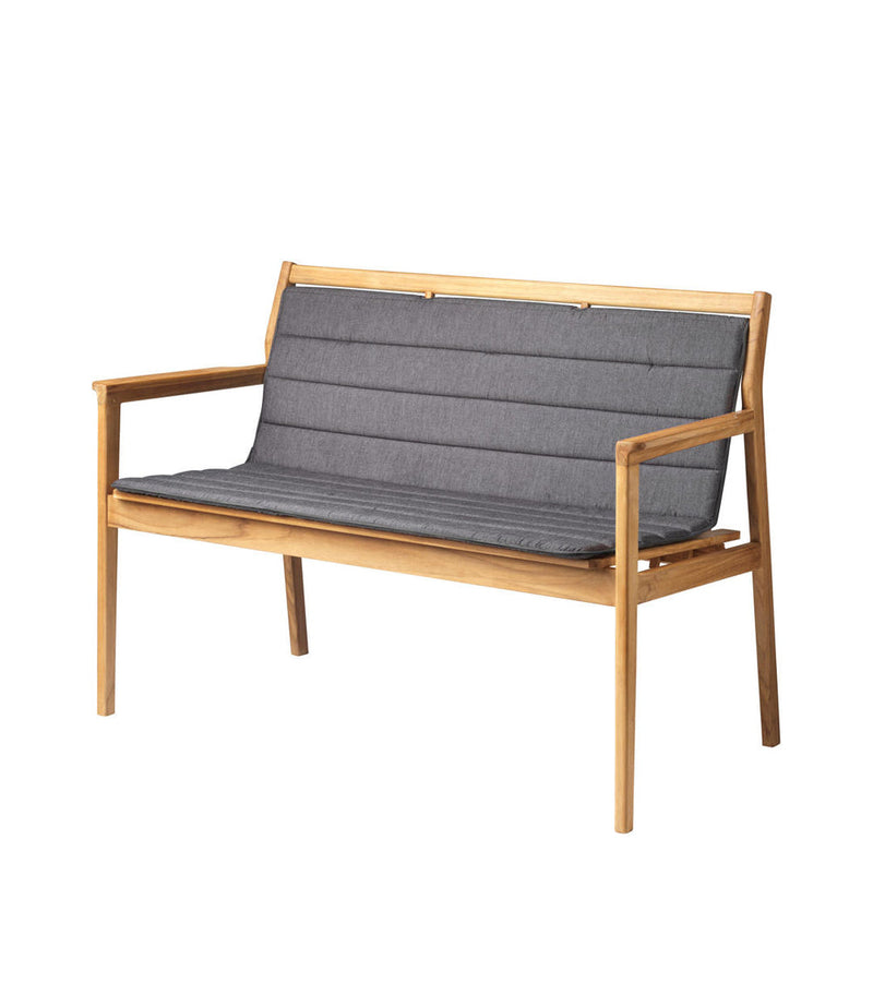 FDB Møbler M22 - Sammen - Seat cushionFor M12 2. Person bench w. back restAntracitgrey( by Thomas E. Alken