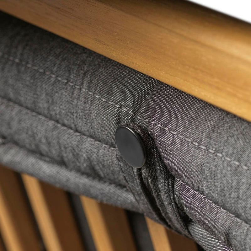FDB Møbler M22 - Sammen - Seat cushionFor M12 2. Person bench w. back restAntracitgrey( by Thomas E. Alken