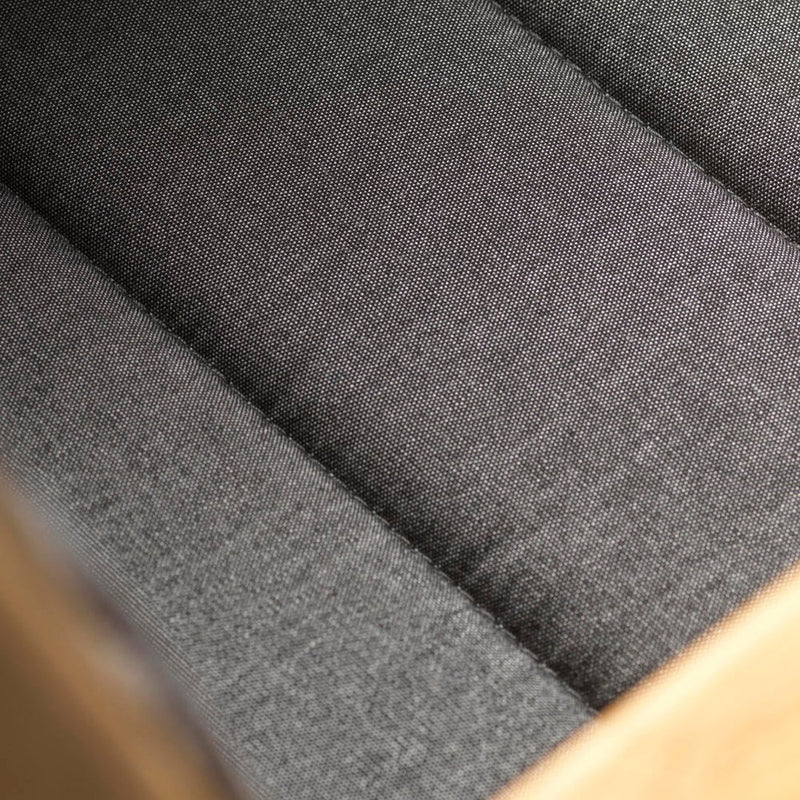 FDB Møbler M22 - Sammen - Seat cushionFor M12 2. Person bench w. back restAntracitgrey( by Thomas E. Alken