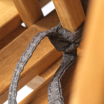 FDB Møbler M22 - Sammen - Seat cushionFor M12 2. Person bench w. back restAntracitgrey( by Thomas E. Alken