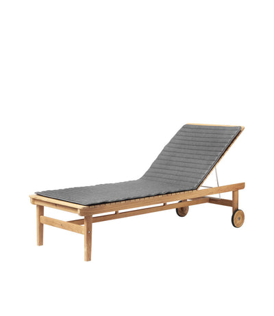 FDB Møbler M22 - Sammen - Seat cushionFor M8 Sun loungerAntracitgrey(Negro)Akryl dralo by Thomas E. Alken