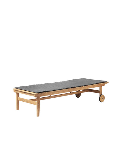 FDB Møbler M22 - Sammen - Seat cushionFor M8 Sun loungerAntracitgrey(Negro)Akryl dralo by Thomas E. Alken