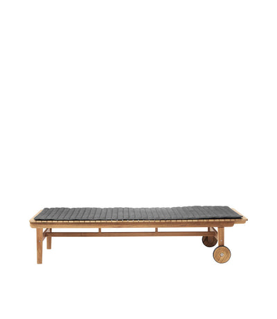 FDB Møbler M22 - Sammen - Seat cushionFor M8 Sun loungerAntracitgrey(Negro)Akryl dralo by Thomas E. Alken
