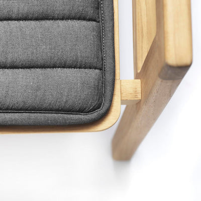 FDB Møbler M22 - Sammen - Seat cushionFor M7 FootstoolAntracitgrey(Negro)Akryl dralon by Thomas E. Alken