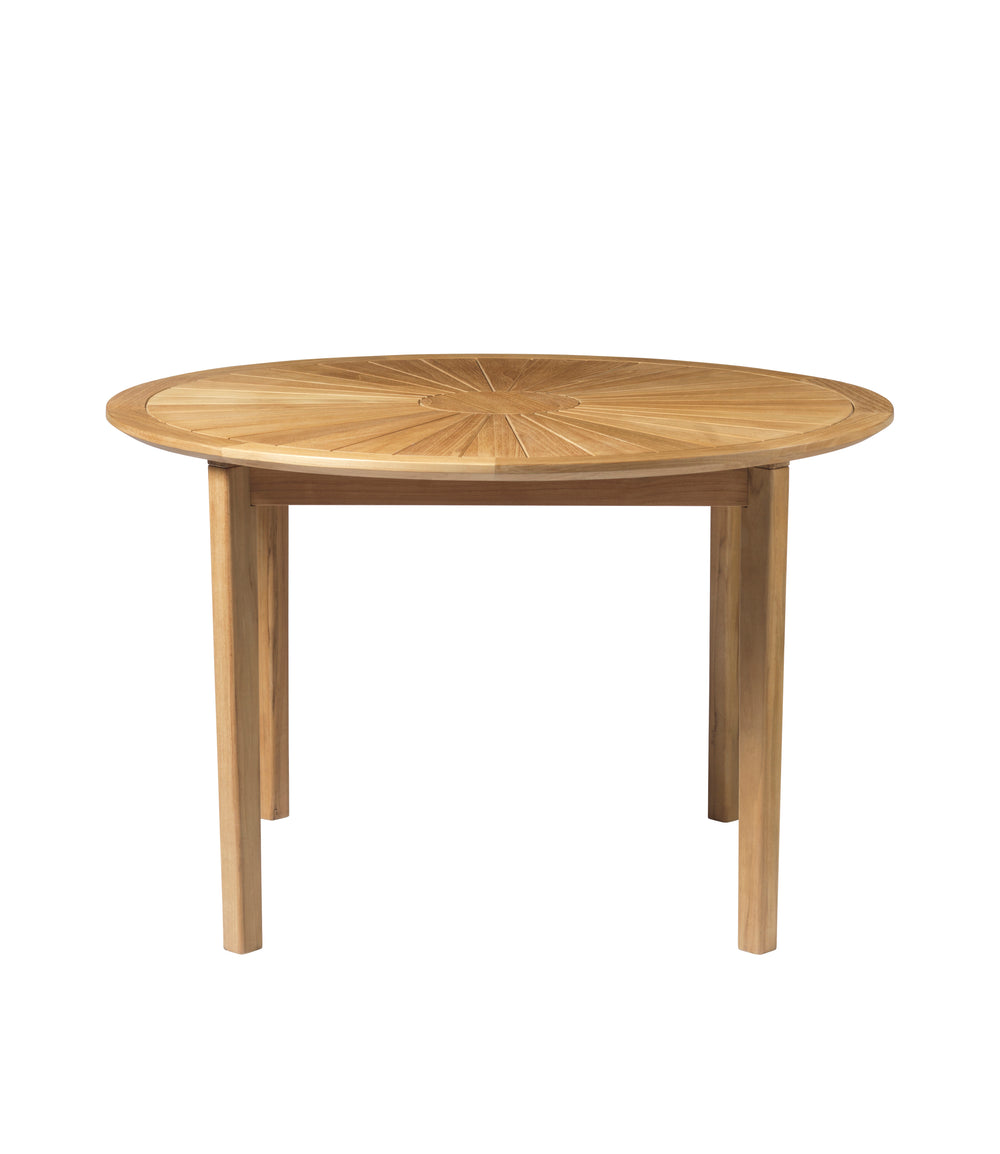 FDB Møbler M27 - Sammen - Round Garden Table Teak Solid Nature Oiled by Thomas E. Alken