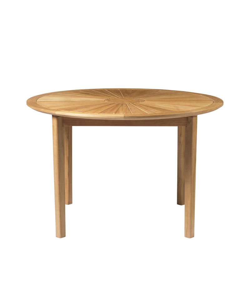 FDB Møbler M27 - Sammen - Round Garden Table Teak Solid Nature Oiled by Thomas E. Alken