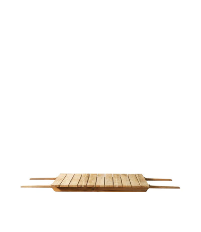 FDB Møbler M4 - Sammen - Central Plate 8 x 90 x 84 cm Teak Solid Nature Oiled by Thomas E. Alken