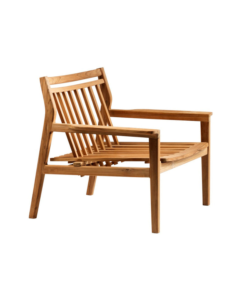 FDB Møbler M6 - Sammen - Lounge Chair Teak Solid Nature Oiled by Thomas E. Alken