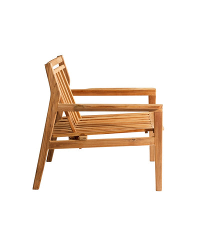 FDB Møbler M6 - Sammen - Lounge Chair Teak Solid Nature Oiled by Thomas E. Alken