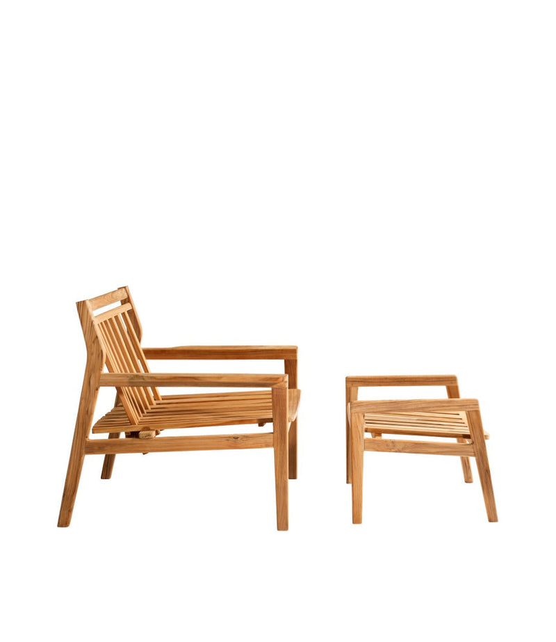 FDB Møbler M6 - Sammen - Lounge Chair Teak Solid Nature Oiled by Thomas E. Alken