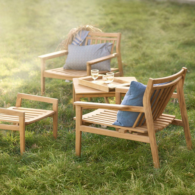 FDB Møbler M6 - Sammen - Lounge Chair Teak Solid Nature Oiled by Thomas E. Alken