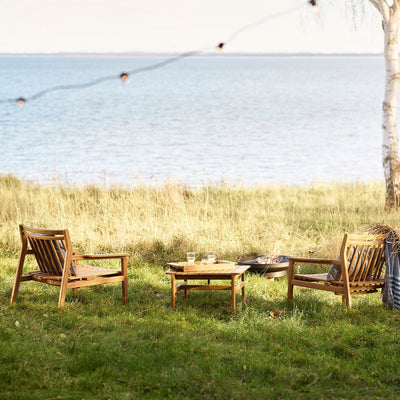FDB Møbler M6 - Sammen - Lounge Chair Teak Solid Nature Oiled by Thomas E. Alken