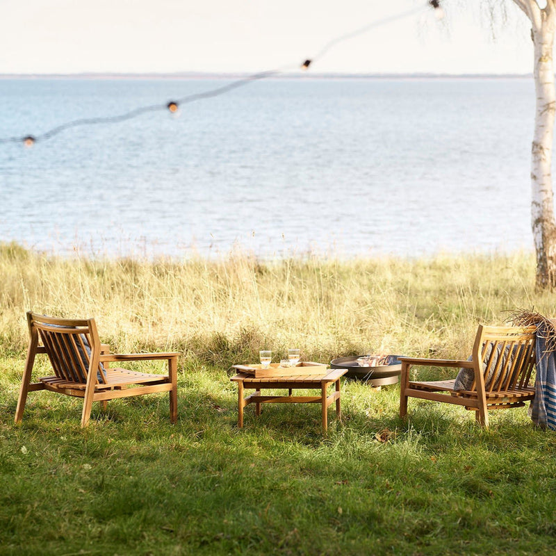 FDB Møbler M6 - Sammen - Lounge Chair Teak Solid Nature Oiled by Thomas E. Alken