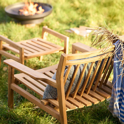 FDB Møbler M6 - Sammen - Lounge Chair Teak Solid Nature Oiled by Thomas E. Alken