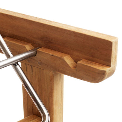 FDB Møbler M8 - Sammen - Sun Lounger Teak Solid Nature Oiled by Thomas E. Alken