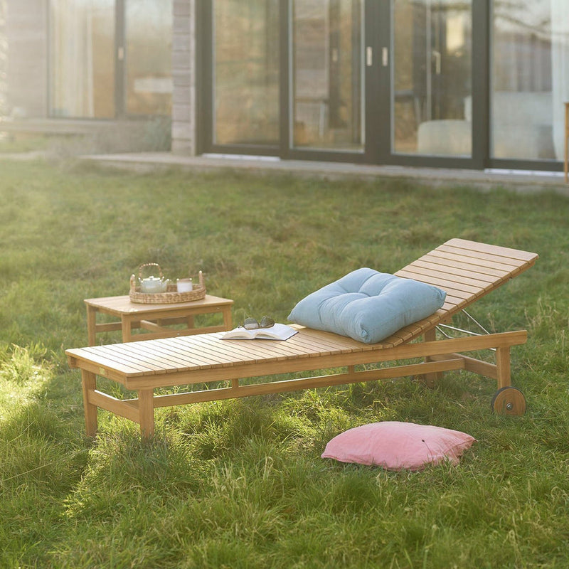 FDB Møbler M8 - Sammen - Sun Lounger Teak Solid Nature Oiled by Thomas E. Alken