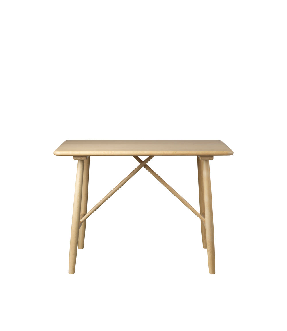 FDB Møbler P10 - Children's Table - Nordic Swan Ecolabel Beech Solid Nature Lacquered Waterbased by Børge Mogensen