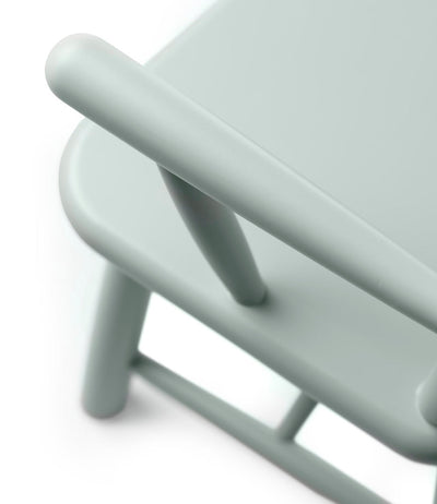 FDB Møbler P11 - Children's Bench - Nordic Swan Ecolabel Beech Solid Blue Grey (NCS S2005-G10Y) Painted Waterbased by Børge Mogensen