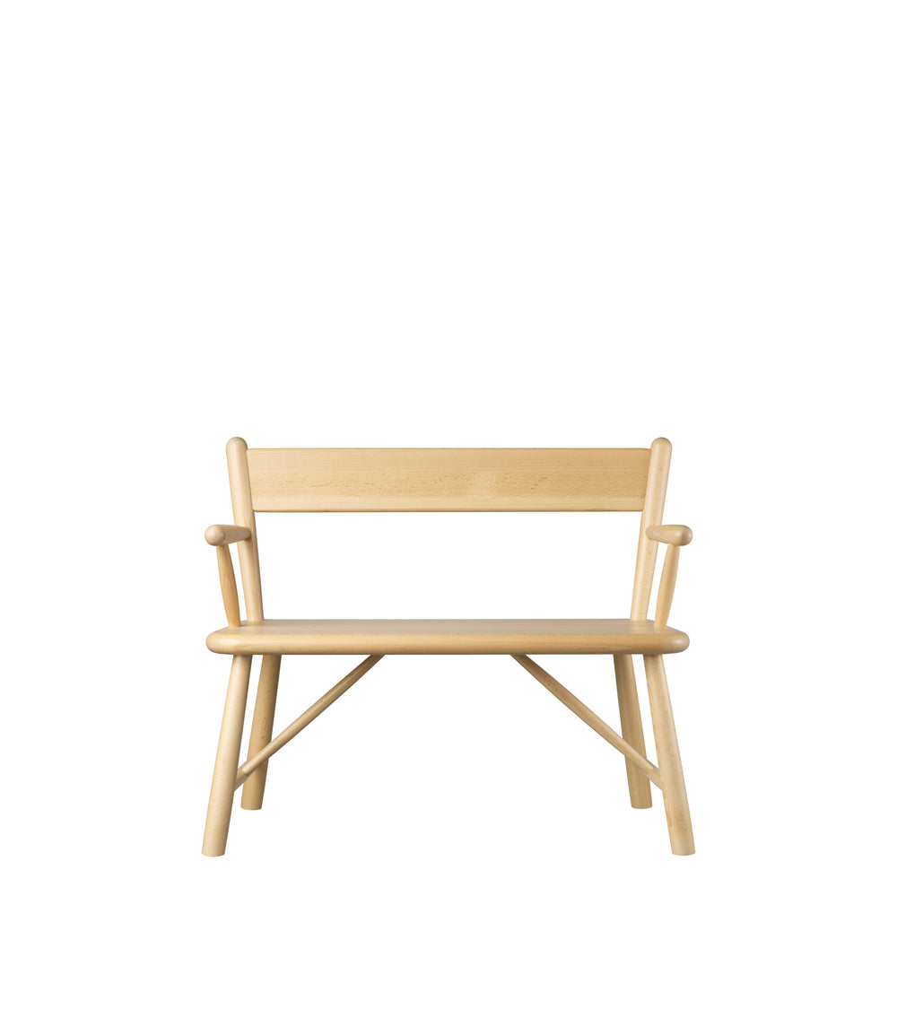 FDB Møbler P11 - Children's Bench - Nordic Swan Ecolabel Beech Solid Nature Lacquered Waterbased by Børge Mogensen