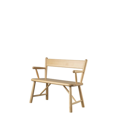 FDB Møbler P11 - Children's Bench - Nordic Swan Ecolabel Beech Solid Nature Lacquered Waterbased by Børge Mogensen
