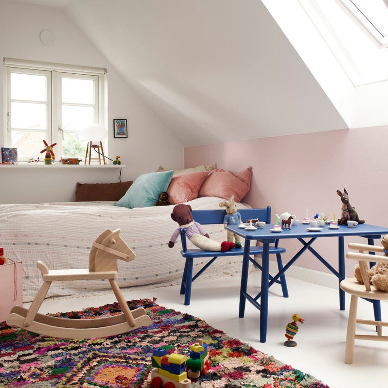 FDB Møbler P12 - Children Rocking Horse Beech Nature Lacquered by Sarah Moutouh