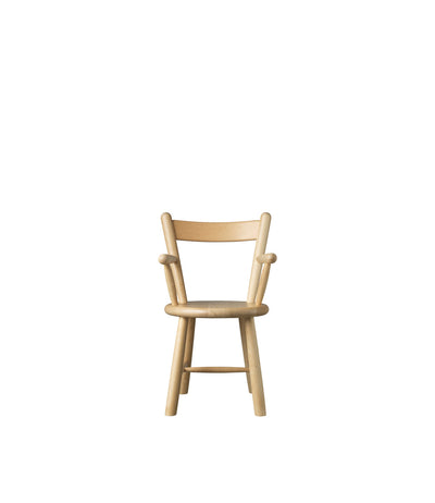 FDB Møbler P9 - Children's Chair - Nordic Swan Ecolabel Beech Solid Nature Lacquered Waterbased by Børge Mogensen