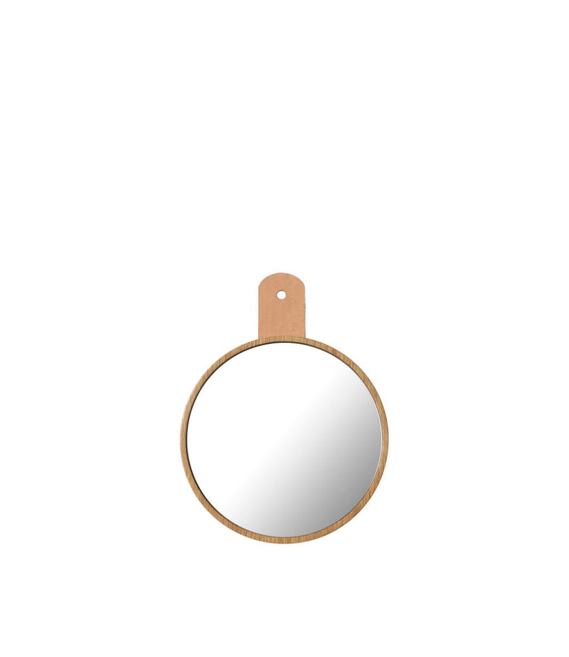 FDB Møbler Q5 - Allé - Mirror for Coat Hook Oak Nature Lacquered by Philip Bro