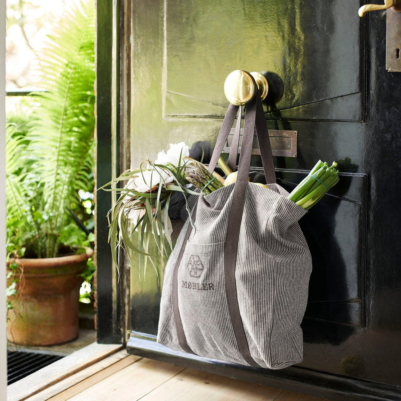 FDB Møbler R15 - Colorline - Tote bag - Nordic Swan Ecolabel100% organic cottonWhite/Grey44x415 cm by Grethe Meyer