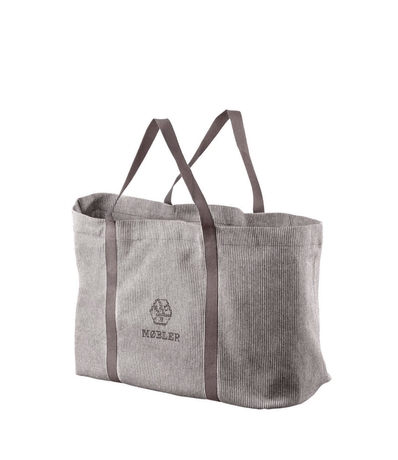 FDB Møbler R15 - Colorline - Tote bag - Nordic Swan Ecolabel100% organic cottonWhite/Grey47x88 cm by Grethe Meyer
