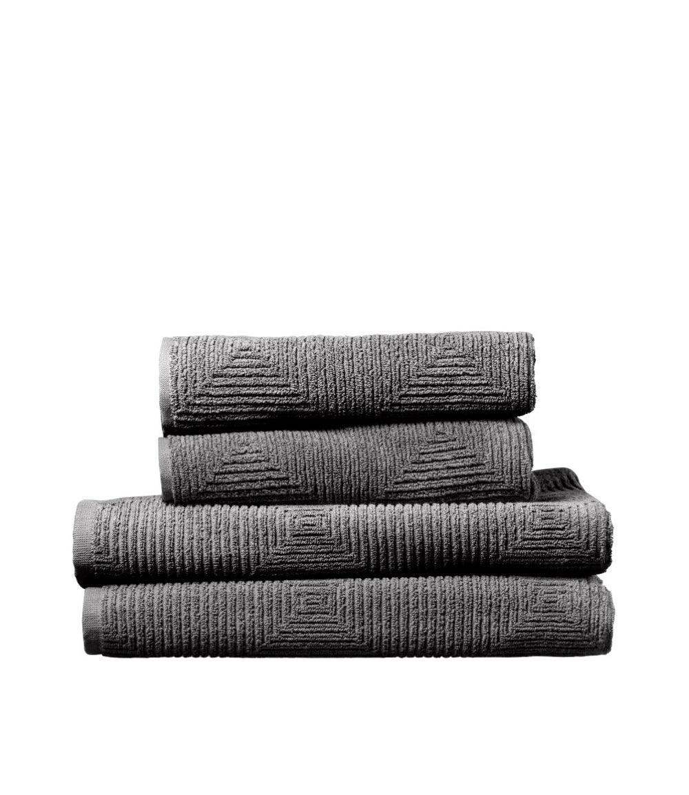 FDB Møbler R33 - Kirkeby - Towel Set - Granite Gray