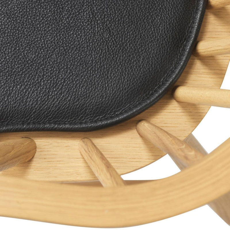 FDB Møbler R5 - Nøje - Seat cushionFor J52D/J52GLeatherCognac by FDB møbler