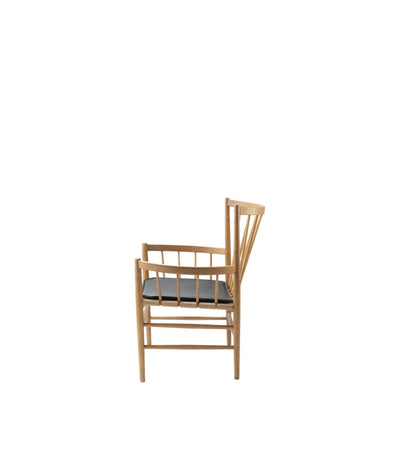 FDB Møbler R5 - Nøje - Seat cushionFor J82LeatherCognac by FDB møbler