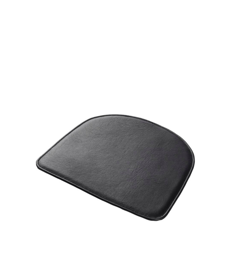 FDB Møbler R5 - Nøje - Seat cushionFor J48LeatherBlack by FDB møbler